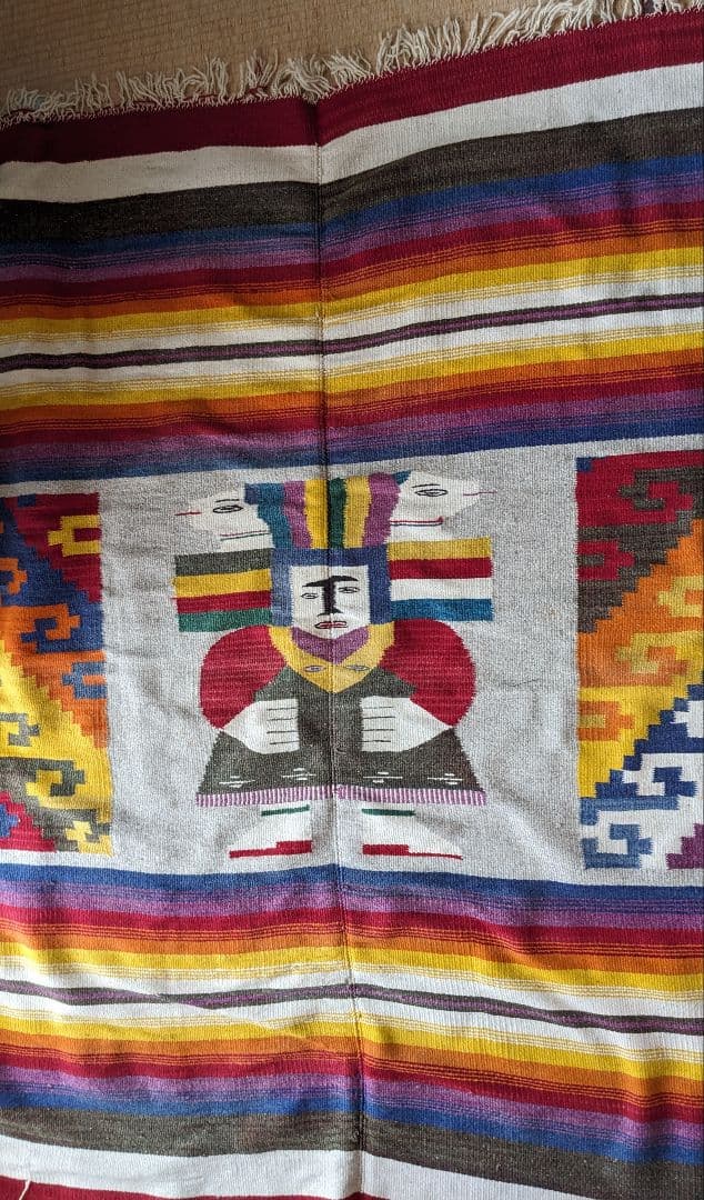 (ビンテージ)メキシコのラグ