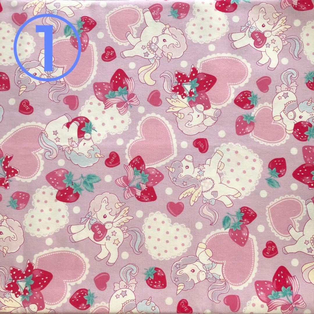 オーダーページ・女の子・レッスンバック・上靴入れ・お着替え袋・お弁当袋・巾着