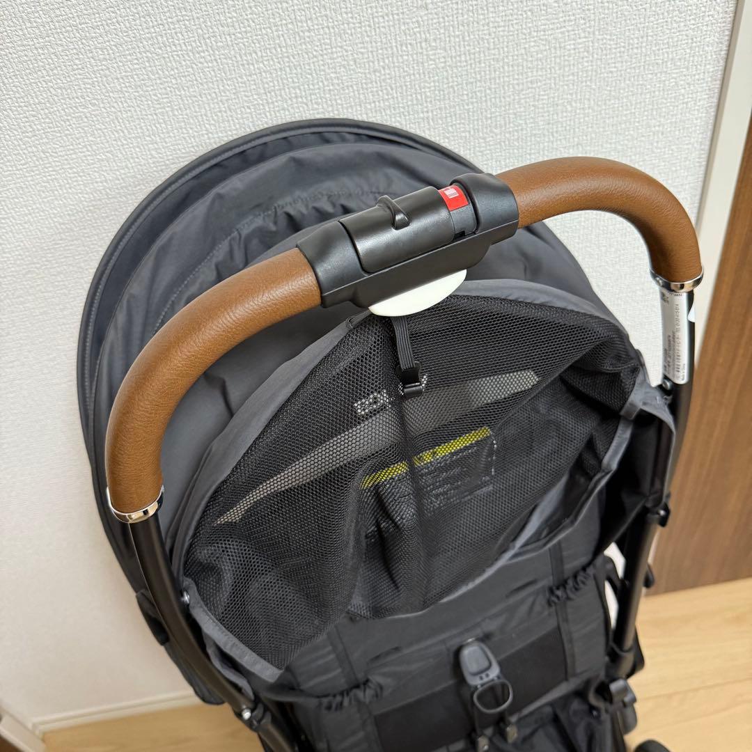 B型ベビーカー マジカルエアー クッション AD グレー アップリカ 美品