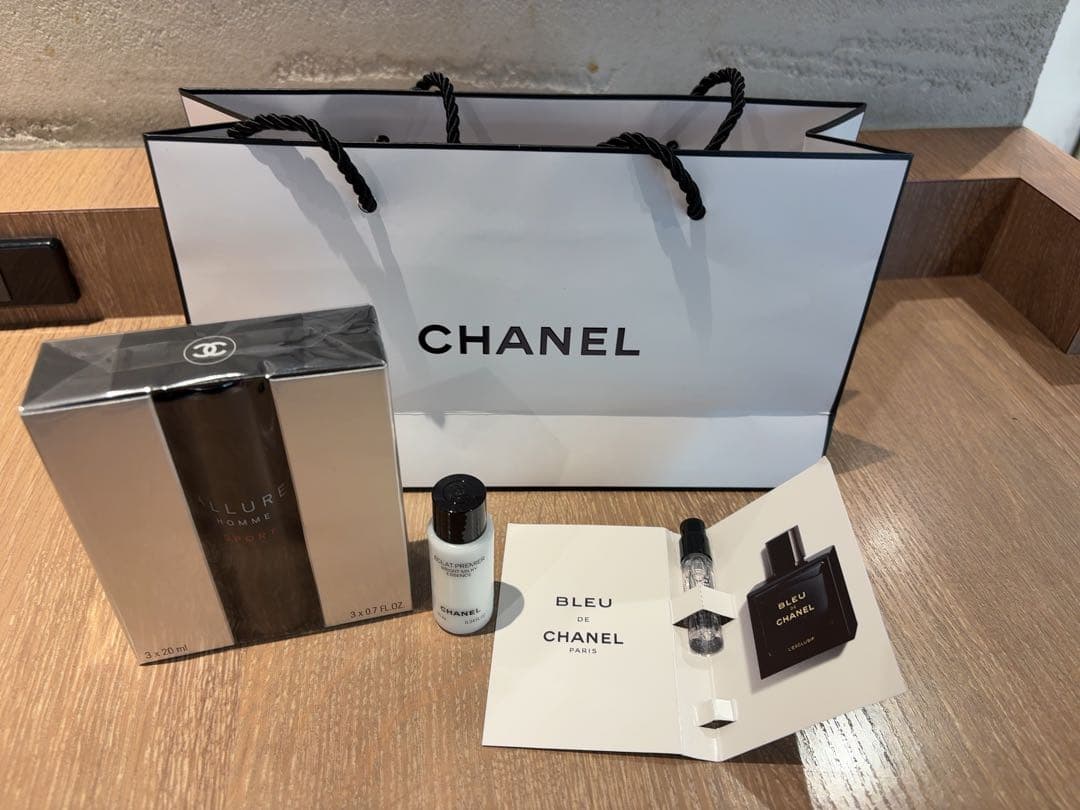 シャネル アリュールオムスポーツツイスト(セット)(レフィル) 20ml×3