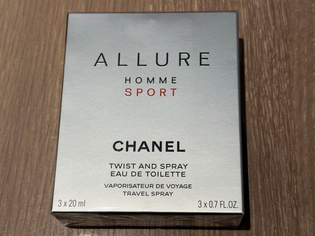 シャネル アリュールオムスポーツツイスト(セット)(レフィル) 20ml×3