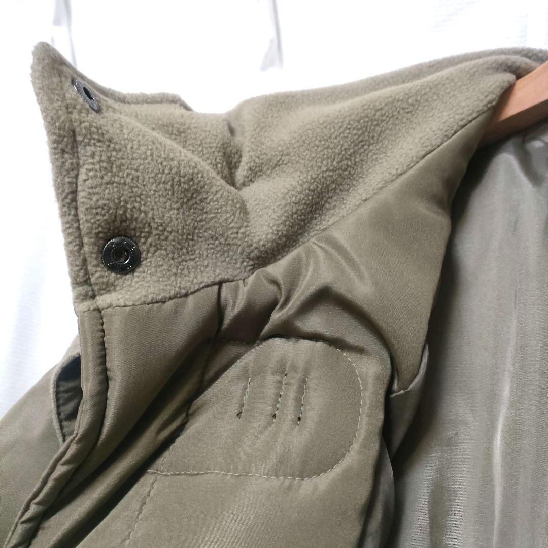 【美品】リブインコンフォート くぼっち 撥水ロングダッフルダウンコート MP
