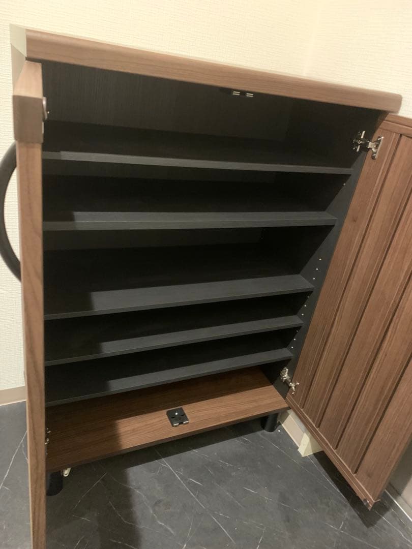 白井産業　靴箱　シューズボックス　横幅75cm