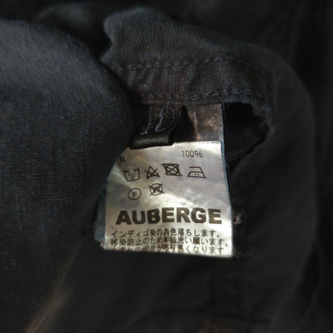 23ss AUBERGE DOUDEVILLE インディゴリネンシャツジャケット