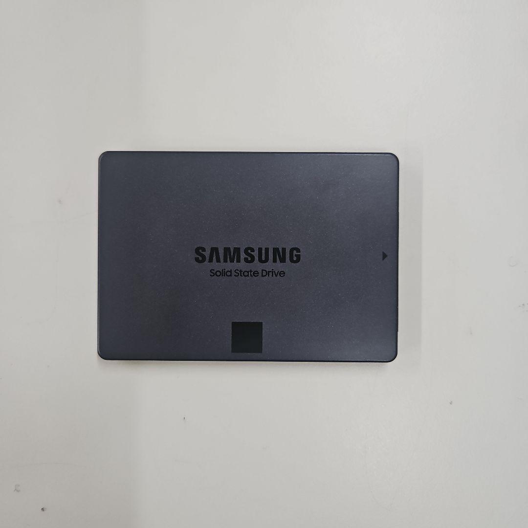 Samsung 860 QVO 1TB SSD　ほぼ未使用