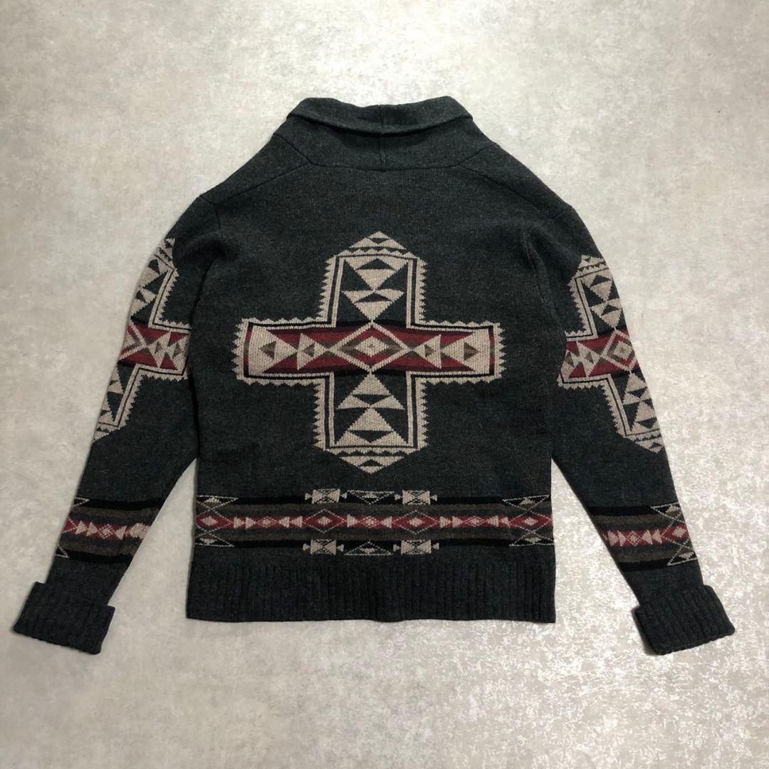 極美品 ペンドルトン ウェスタリー L カーディガン ビッグリボウスキラムウール