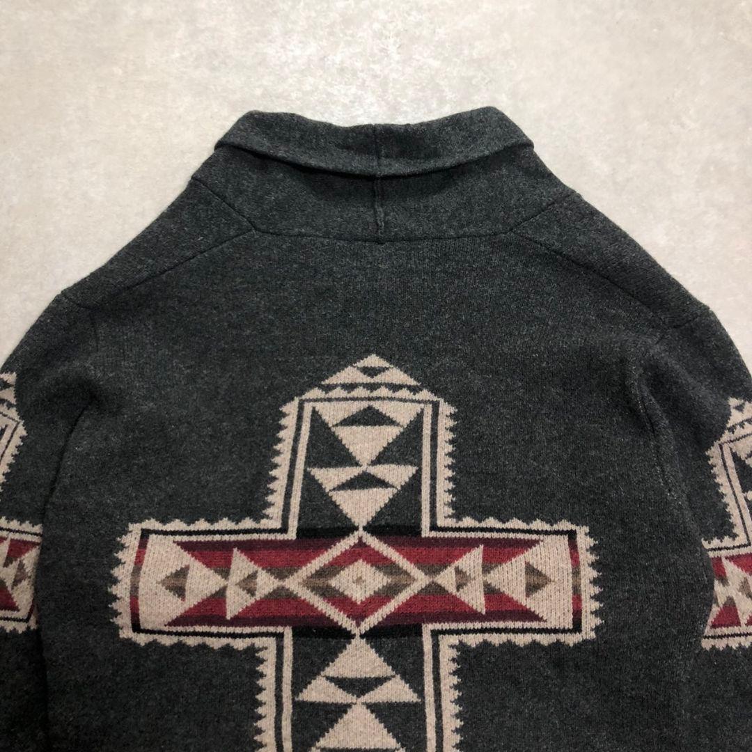 極美品 ペンドルトン ウェスタリー L カーディガン ビッグリボウスキラムウール