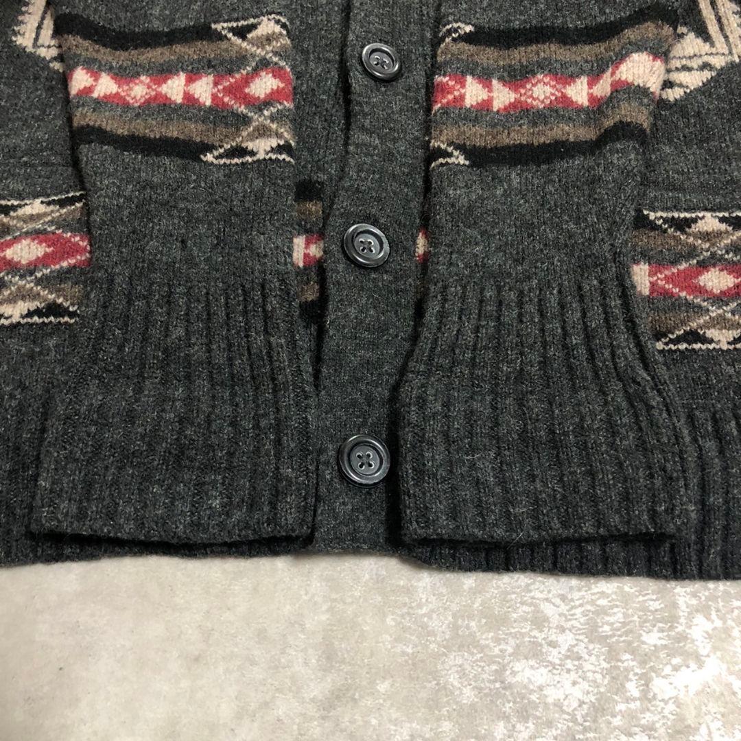 極美品 ペンドルトン ウェスタリー L カーディガン ビッグリボウスキラムウール