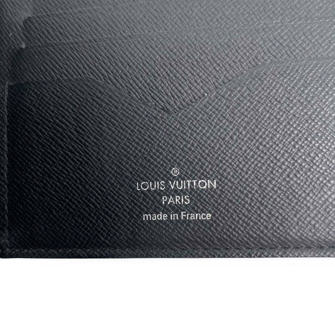 美品 4779 LOUIS VUITTON ヴィトン マネークリップ ブラック