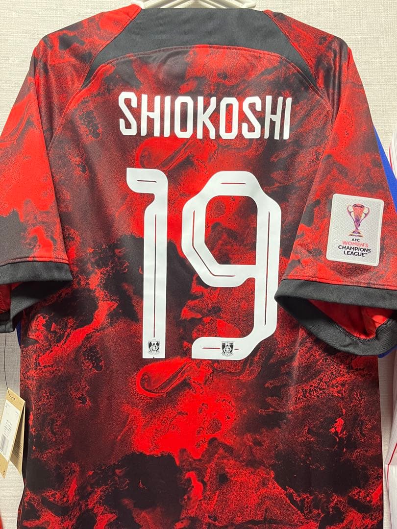 塩越柚歩 24-25シーズンAWCL ユニフォーム