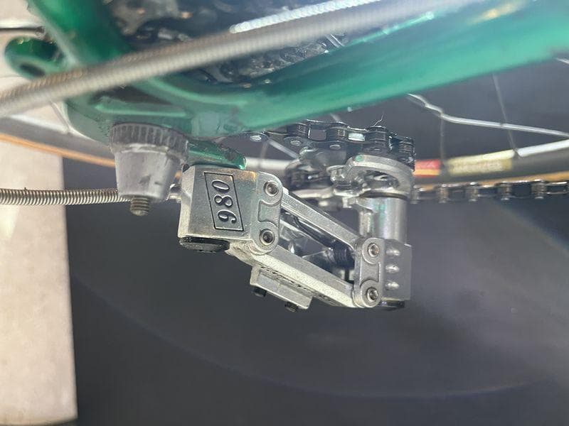 ZUNOW 24インチ クロモリ　カンパニョーロ　チューブラータイヤ　グリーン