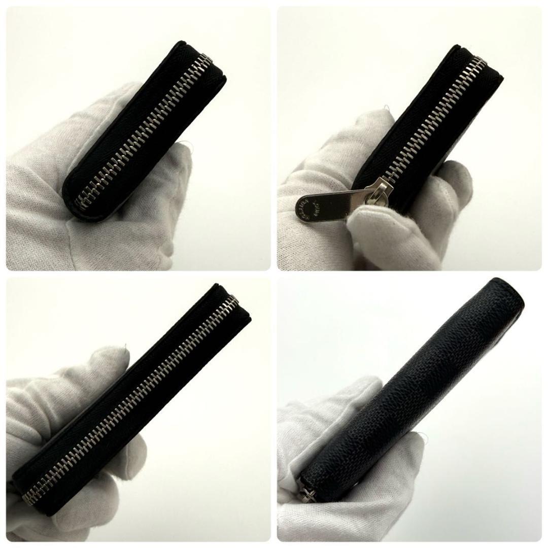 【最高級美品】ルイヴィトン ダミエグラフィット ジッピーパース ブラック