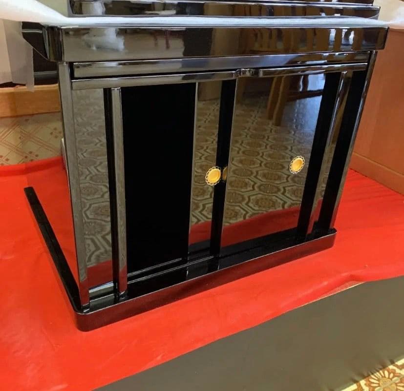 黒塗り　仏壇台