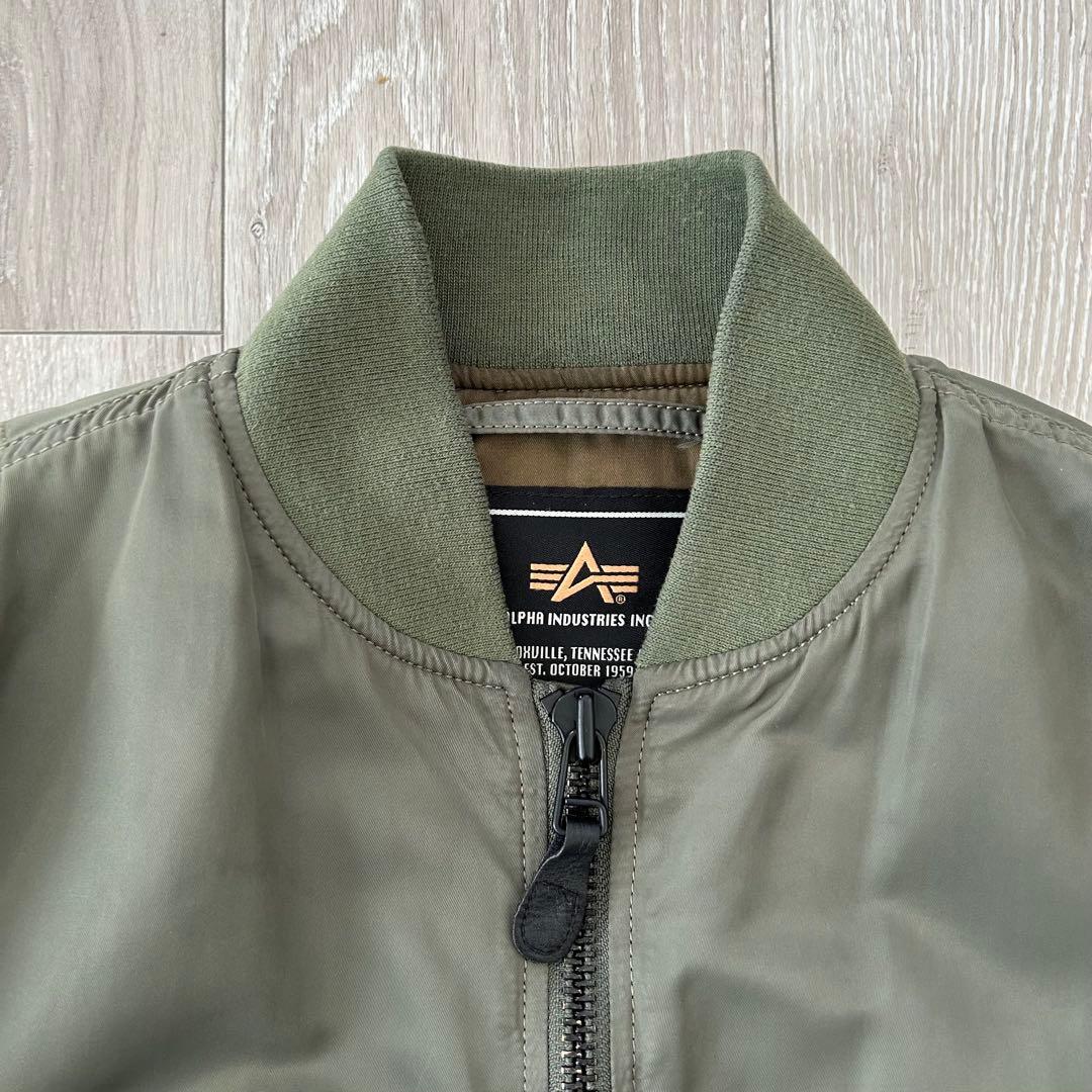 ALPHA INDUSTRIES アルファ L2 MA1 フライトジャケット M
