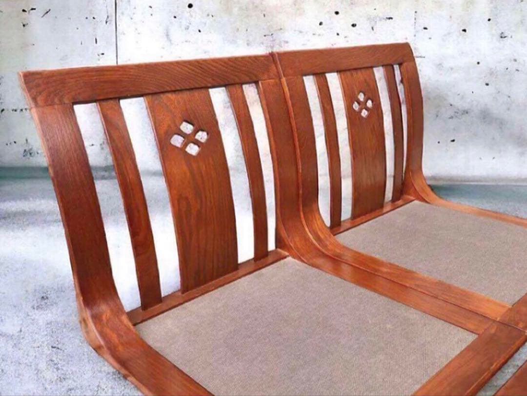 hikari 光製作所 曲木 座椅子 4脚セット/モダン　昭和レトロ　椅子