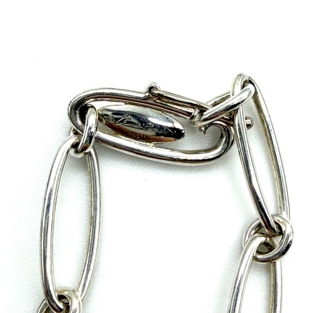美品★TIFFANY&Co. ブレスレット カーブドハート エルサペレッティSV