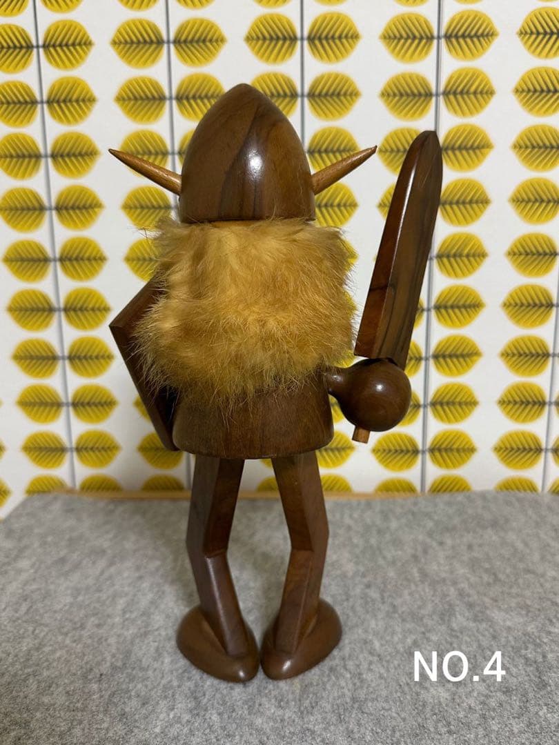 値下げ【北欧】超希少 ヴィンテージ　Nogginsノギンズ　バイキング人形