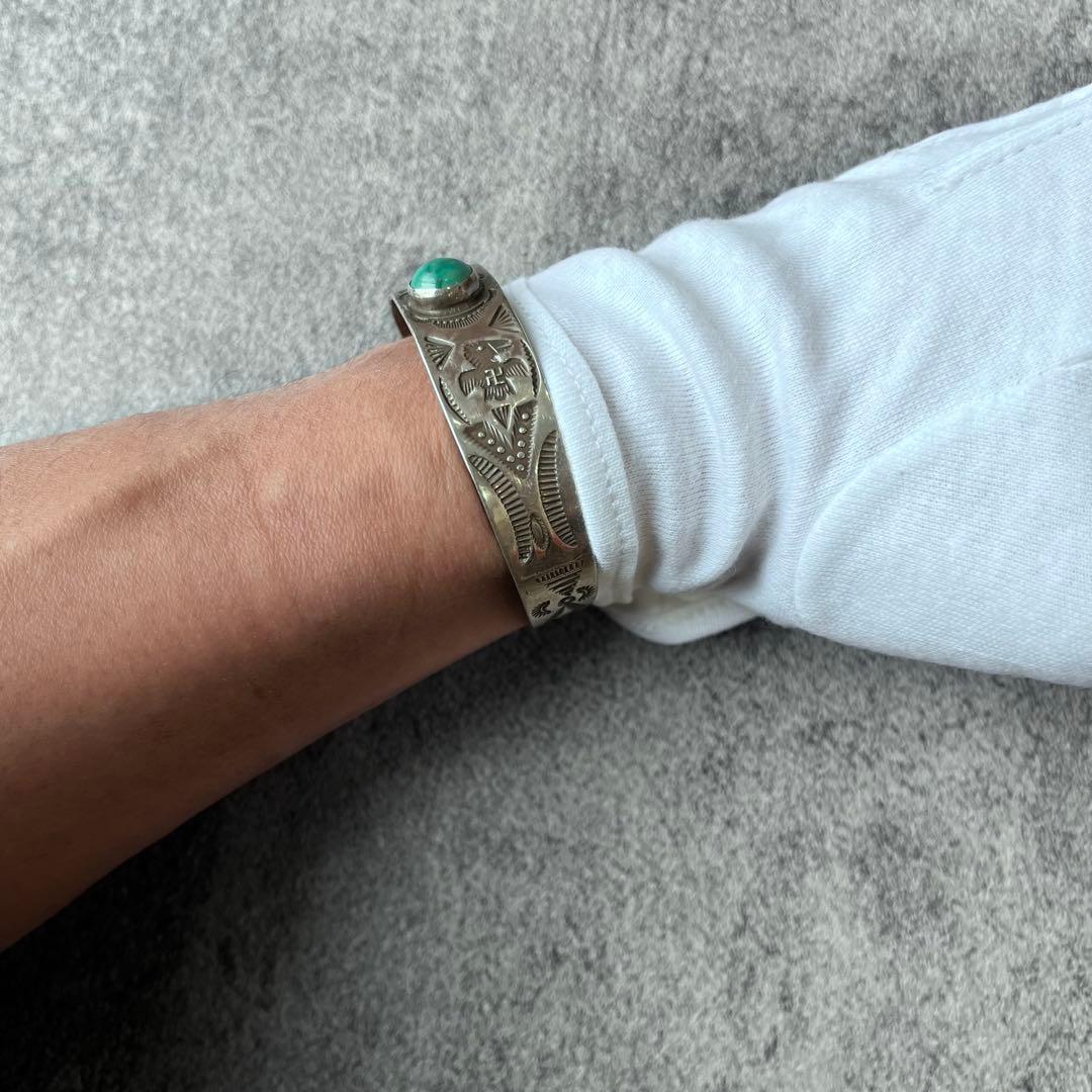 1920s-1940s NAVAJO バングル SILVER スワスティカ