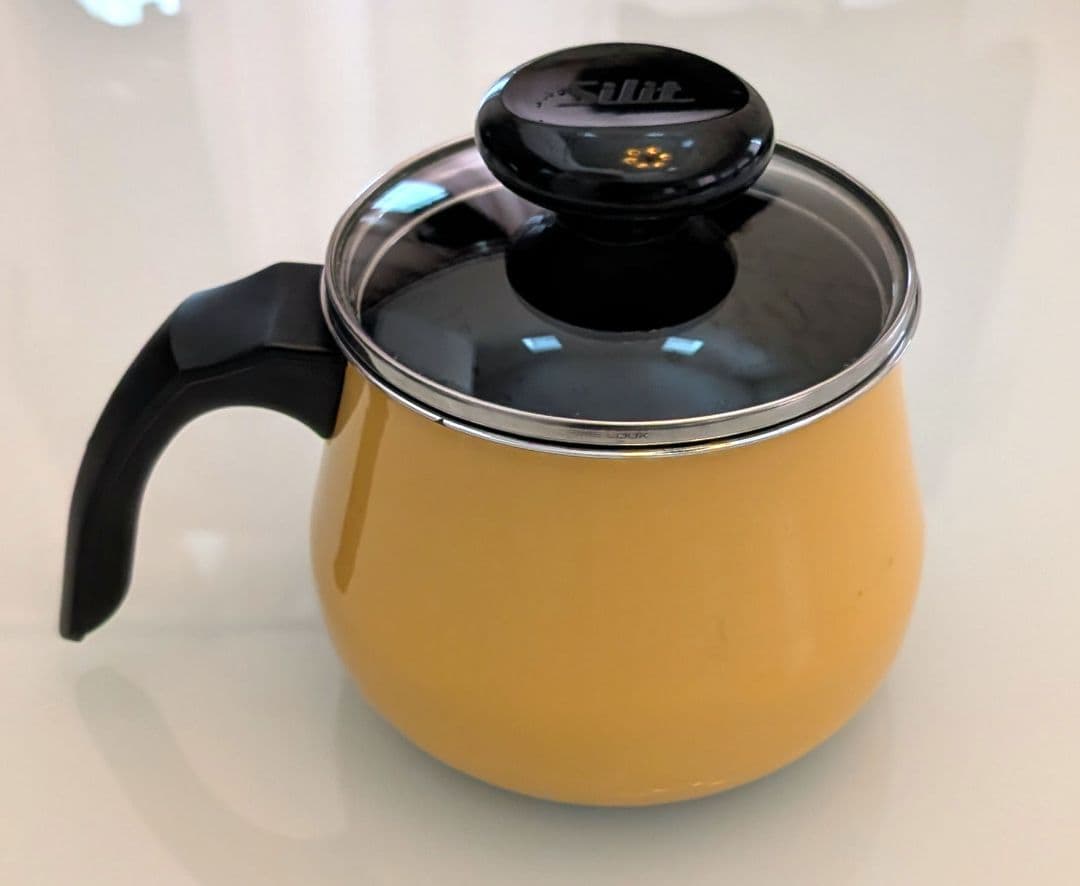 Silit シリット　ミルクポット　ミルクパン　ガラス蓋付き