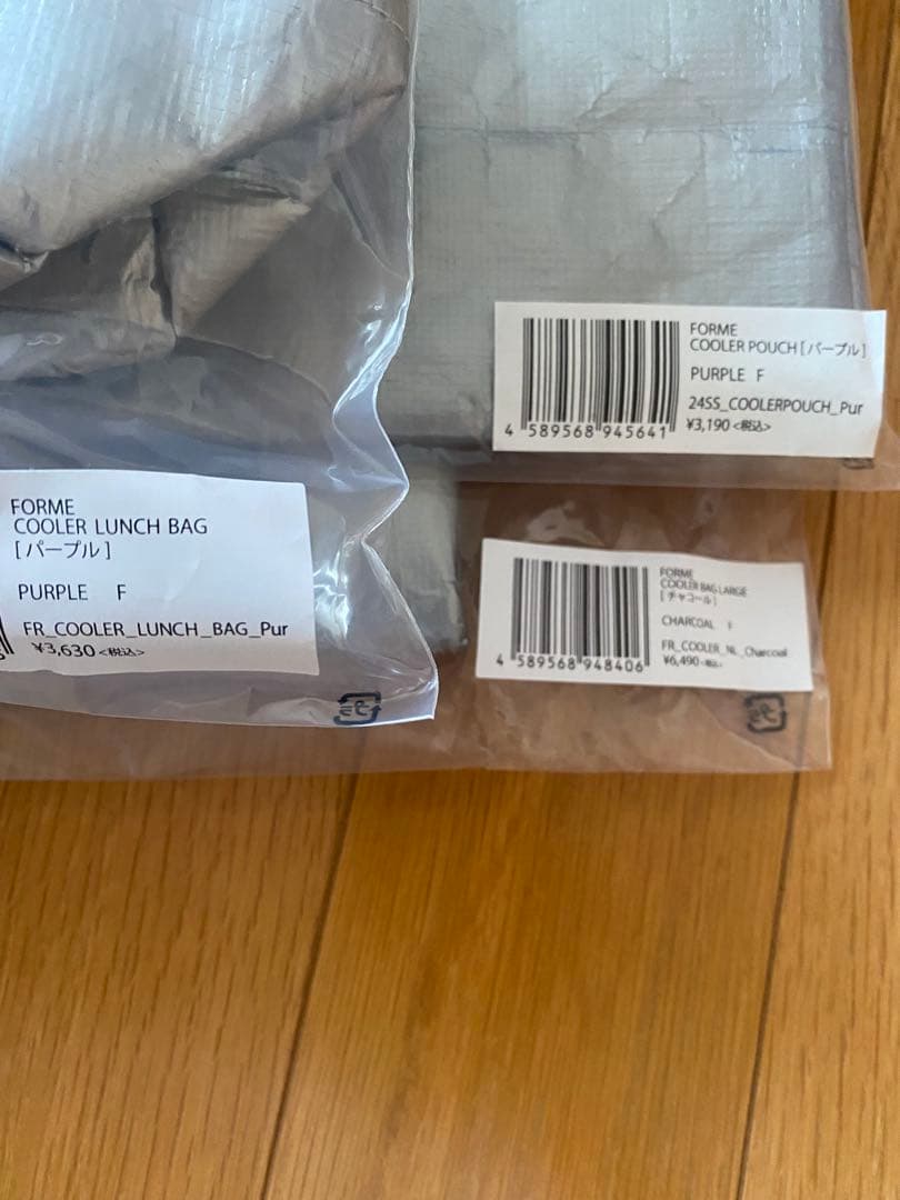 forme 東原亜希 COOLER BAG 3つセット