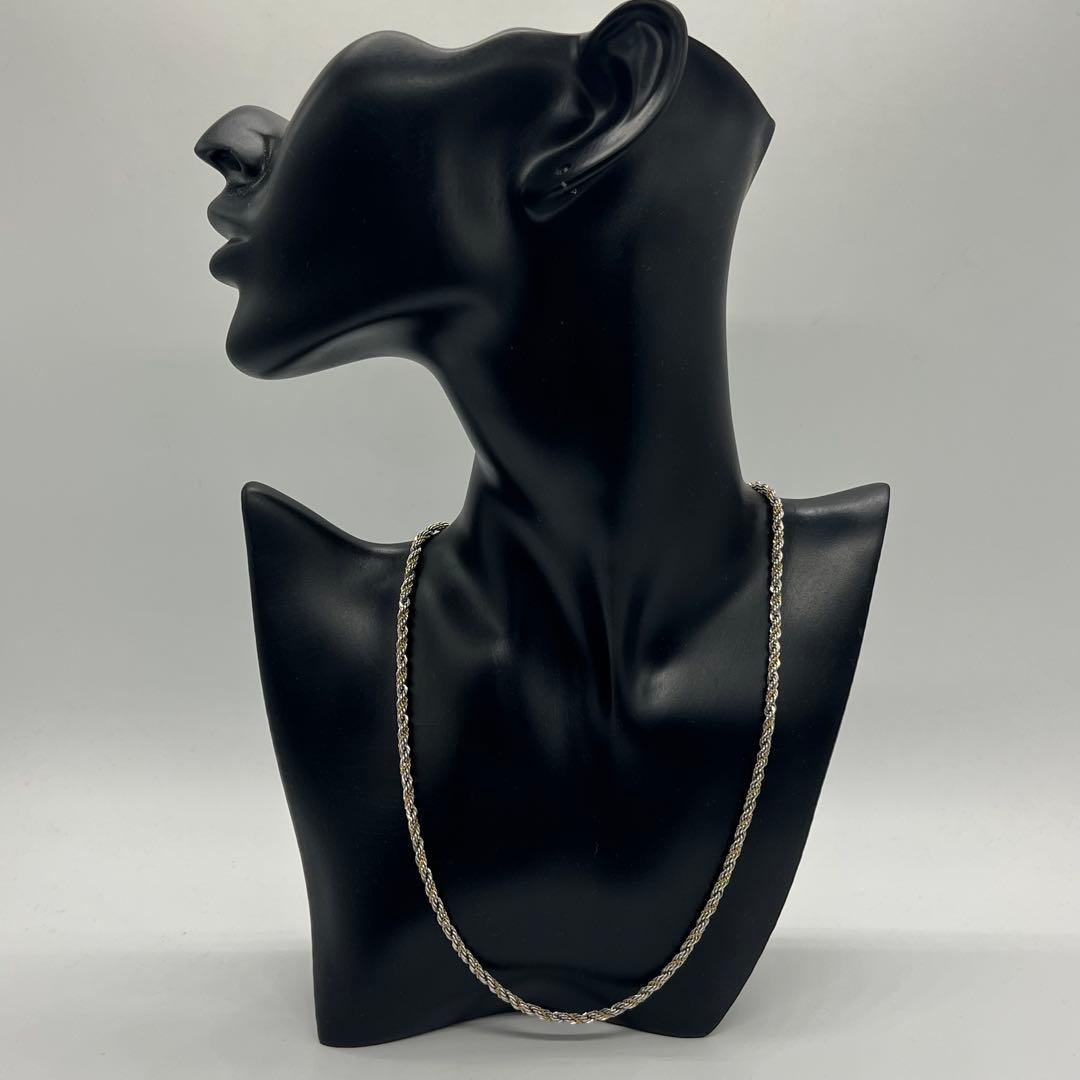 ティファニー TIFFANY ツイストロープ チェーン ネックレス コンビ