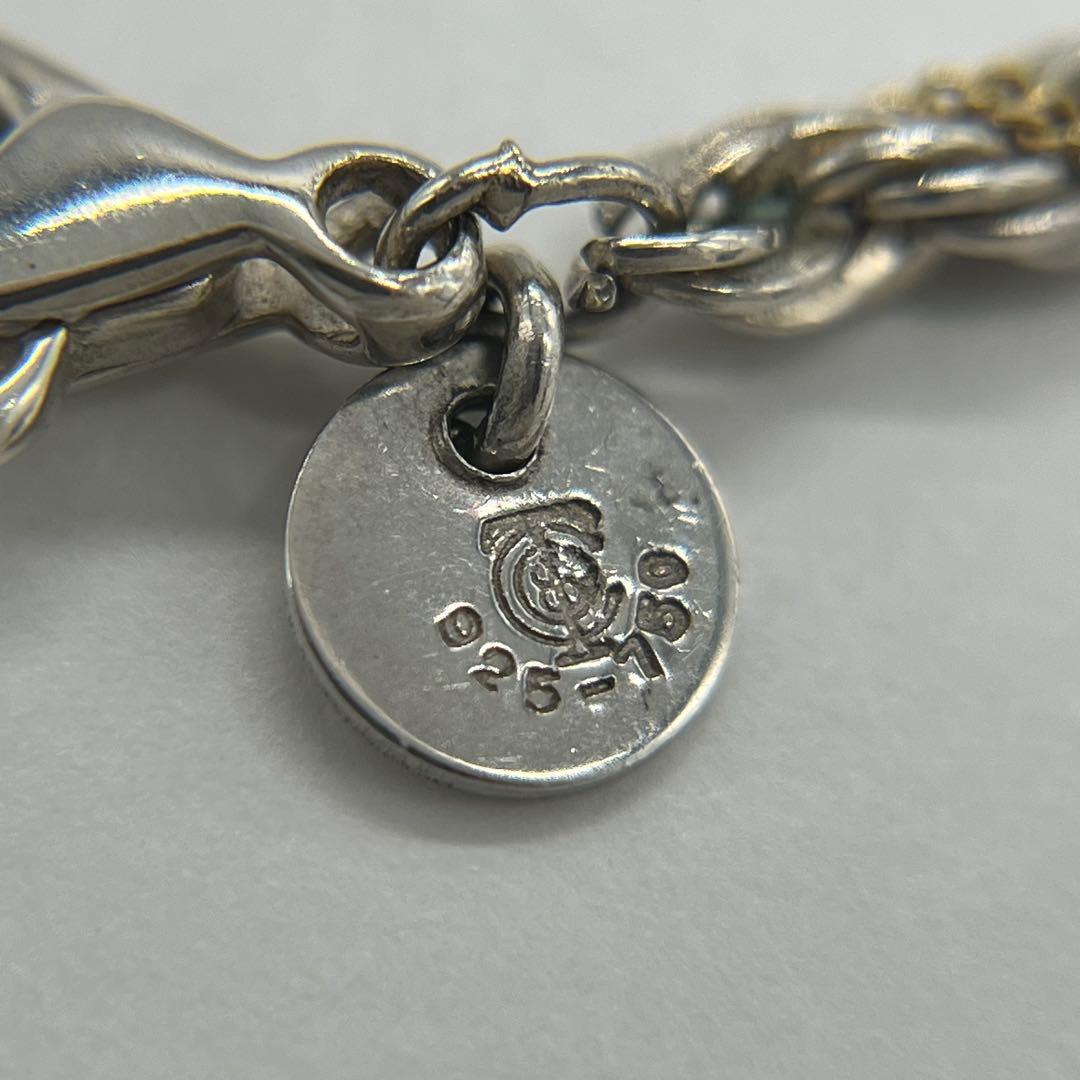 ティファニー TIFFANY ツイストロープ チェーン ネックレス コンビ