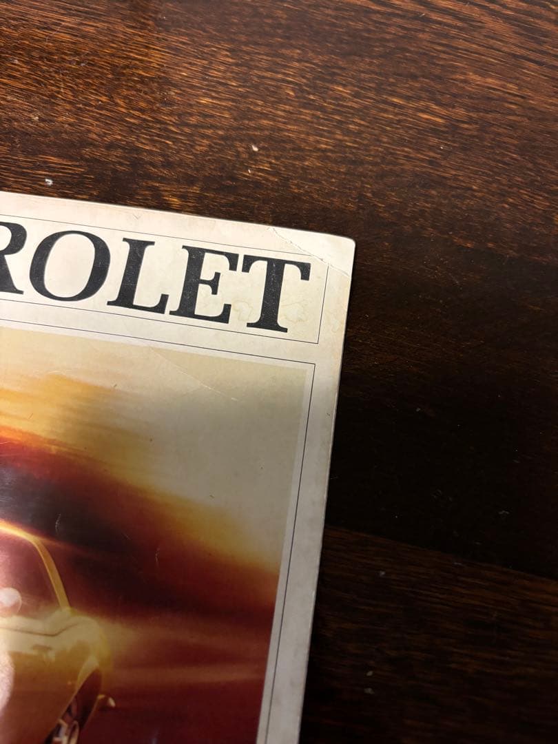 1967 Chevrolet Camaro カタログ　正規　ディーラー　希少