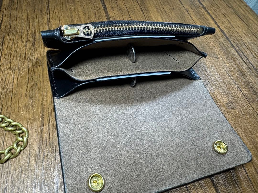 ロングトラッカーウォレット【クロムエクセル】 三層タイプ