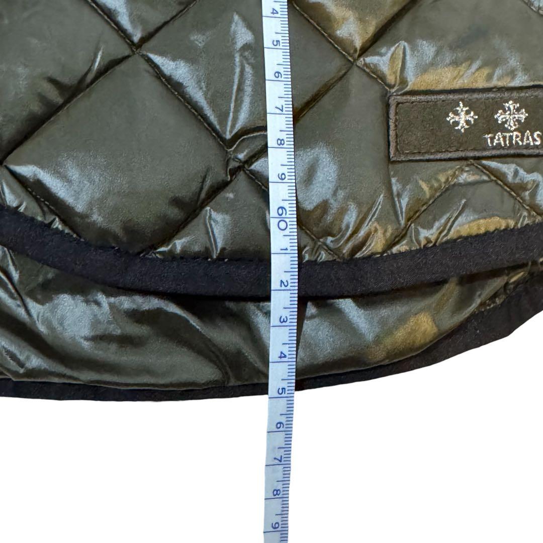 極美品✨ TATRAS インナーダウンベスト モスグリーン 02 キルティング