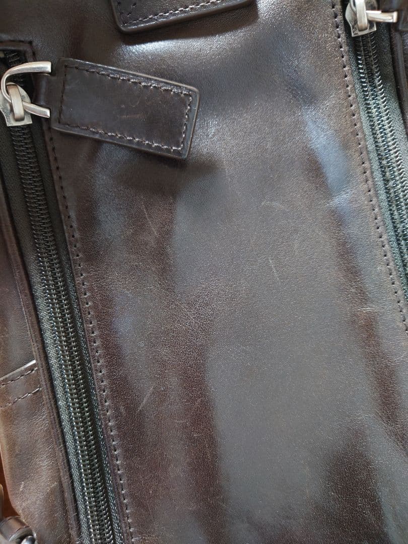 BALLY ダークブラウン ボディバッグ