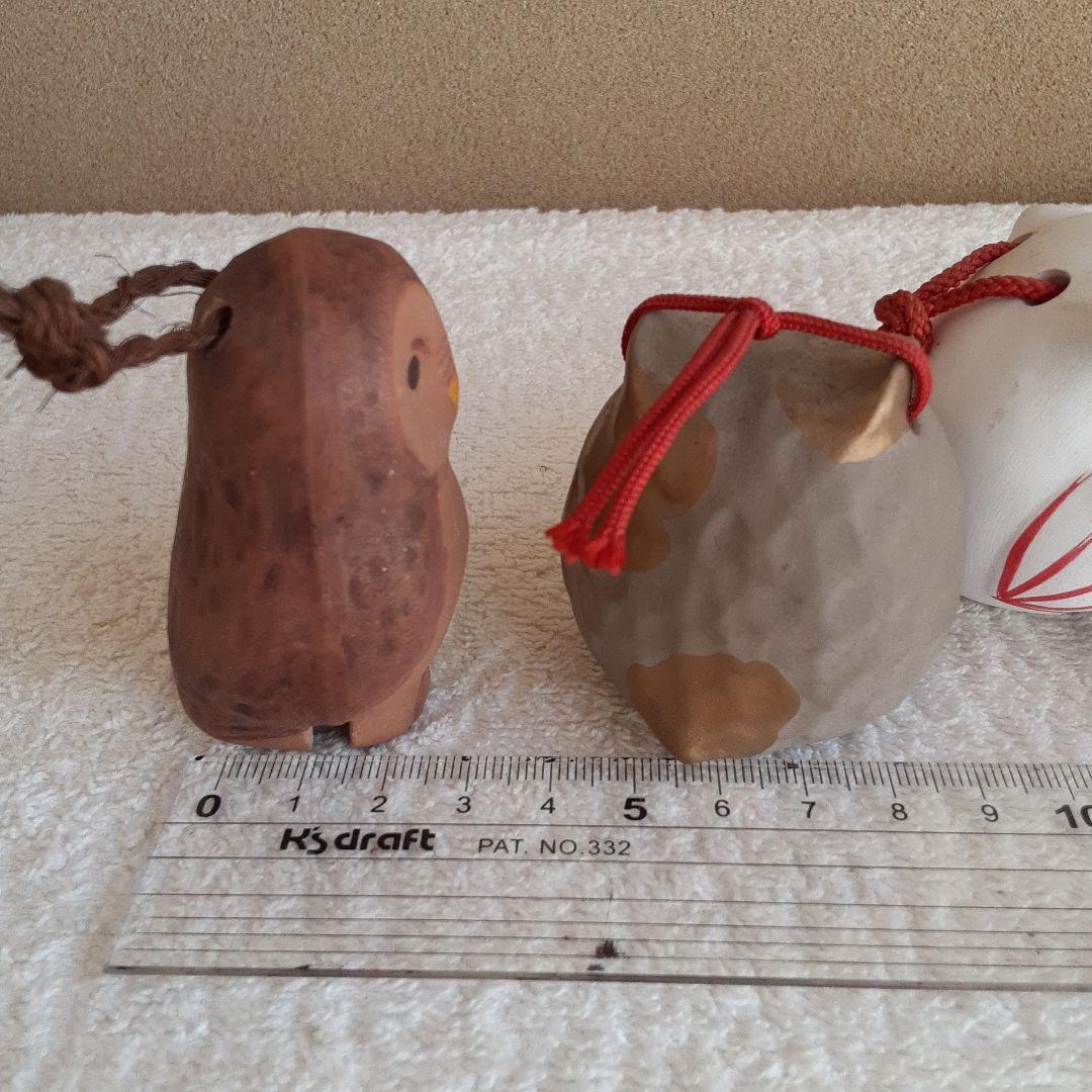 鈴　開運招福　邪気祓い　魔除け　フクロウ　ミミズク　置物　飾り　神様に呼びかける