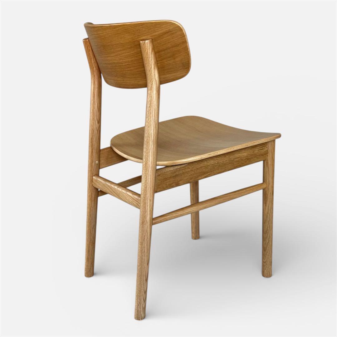 無印良品　MUJI　オーク材　ダイニングチェア　①