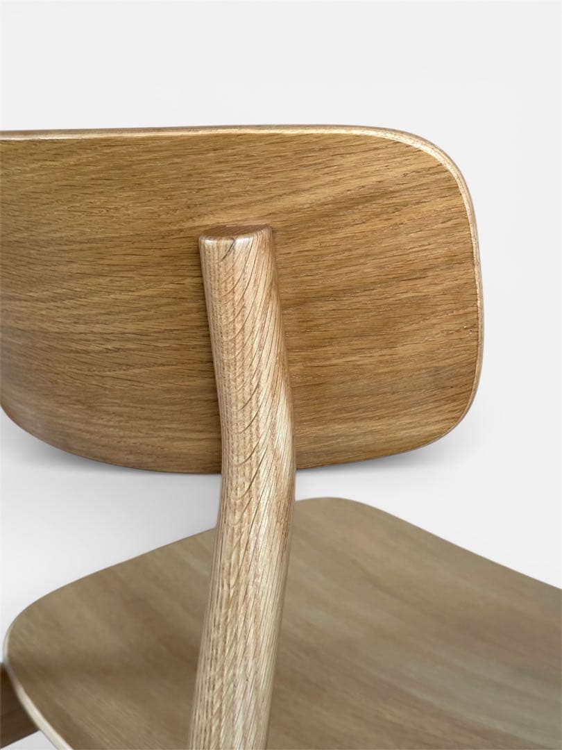 無印良品　MUJI　オーク材　ダイニングチェア　①