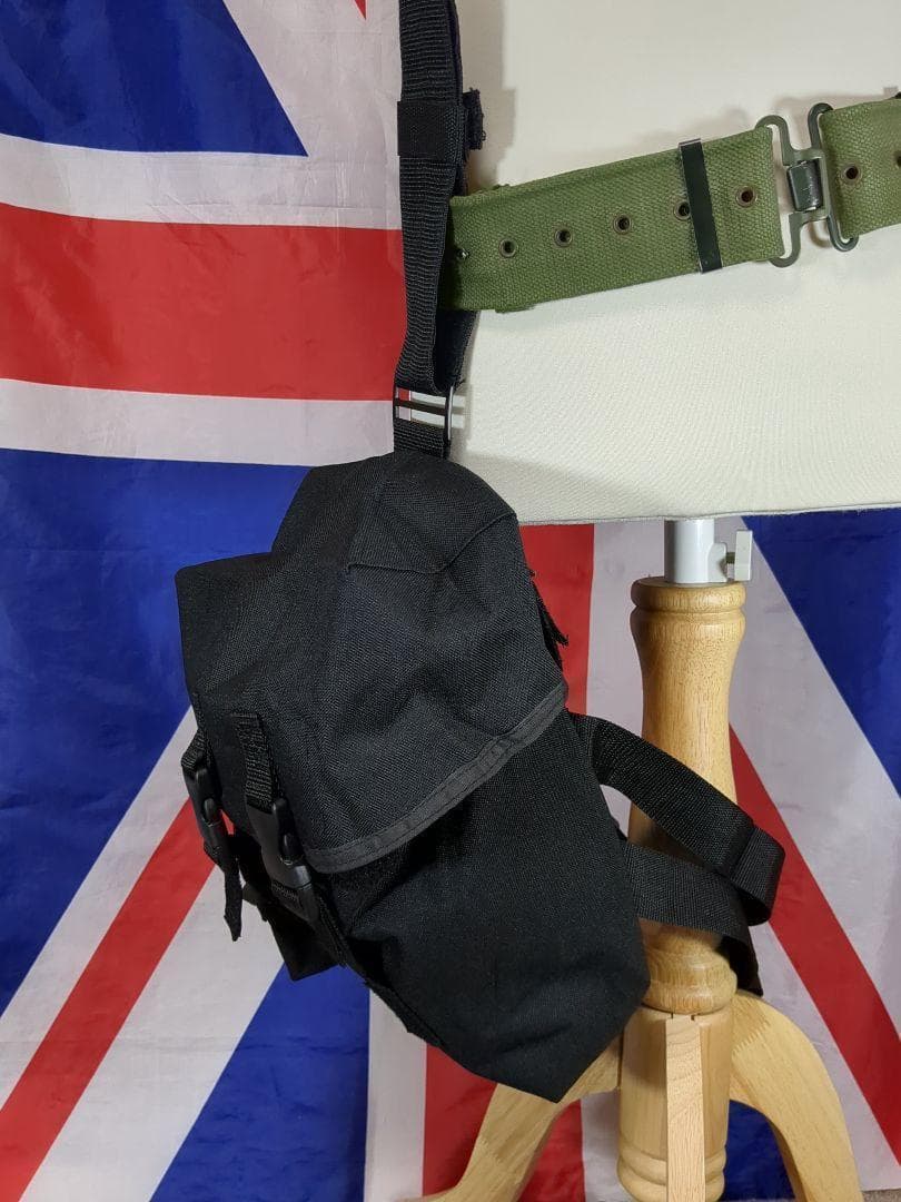 ガスマスク タクティカル レッグ ドロップ バッグ【新品】特殊部隊