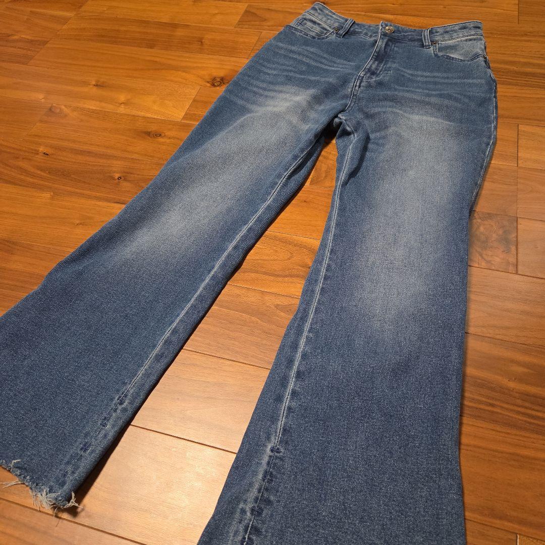 コラージュガリャルダガランテQ.anosセルフカットデニム ブルーsize 0