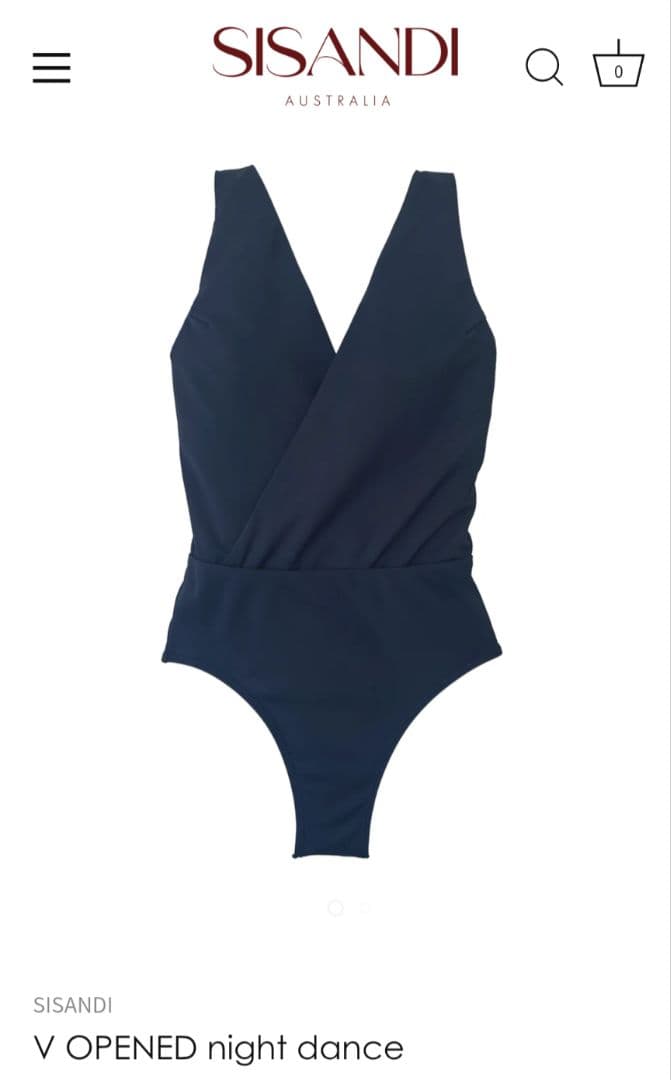 SISANDI V OPENED ワンピース水着 サイズ2