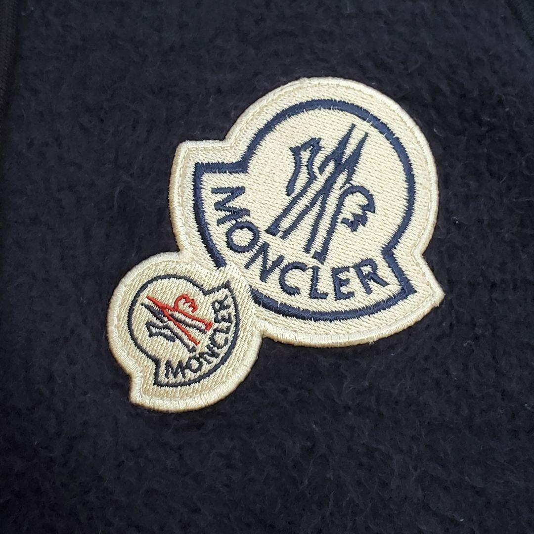 【まぁ】★ダブルワッペン★パーカー★サイズM★ネイビー★モンクレール★