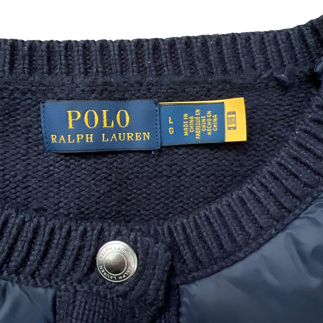 ポロラルフローレン　ハイブリッドカードロングスリーブカーディガン　2024年製L