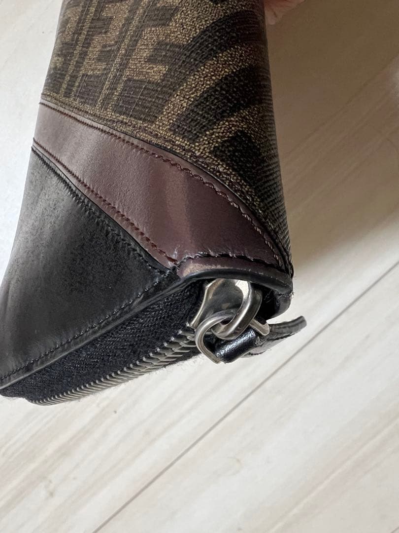 Fendi ジッパー式長財布 モノグラム柄