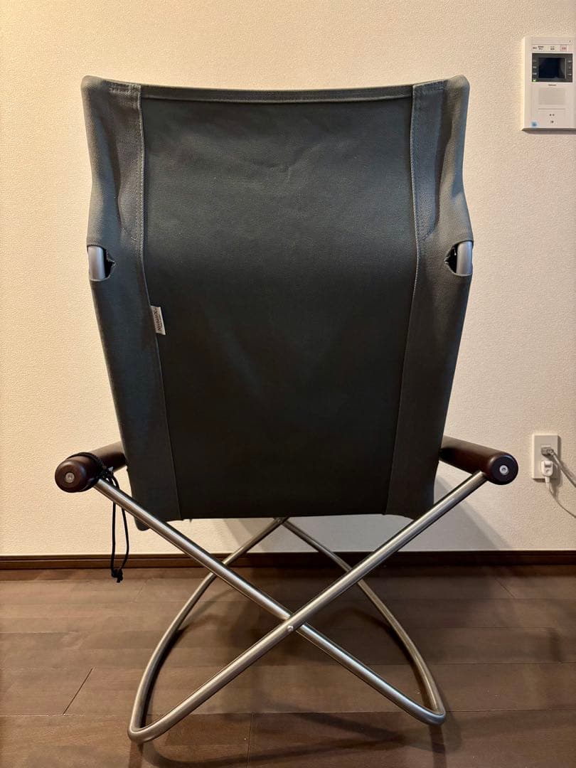 即*ん様 NychairX リクライニングチェア グレー キャンバス