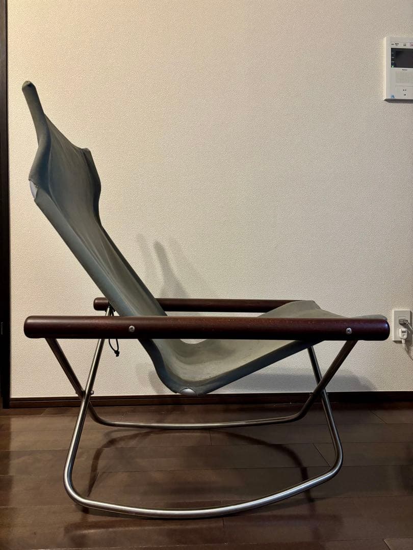 即*ん様 NychairX リクライニングチェア グレー キャンバス