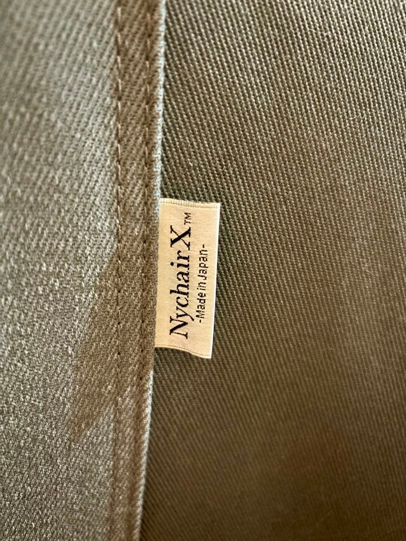 即*ん様 NychairX リクライニングチェア グレー キャンバス
