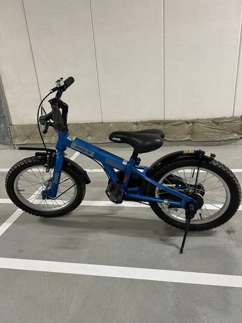 【LaLa】Jeep 子供用自転車 JE-16G BLUE