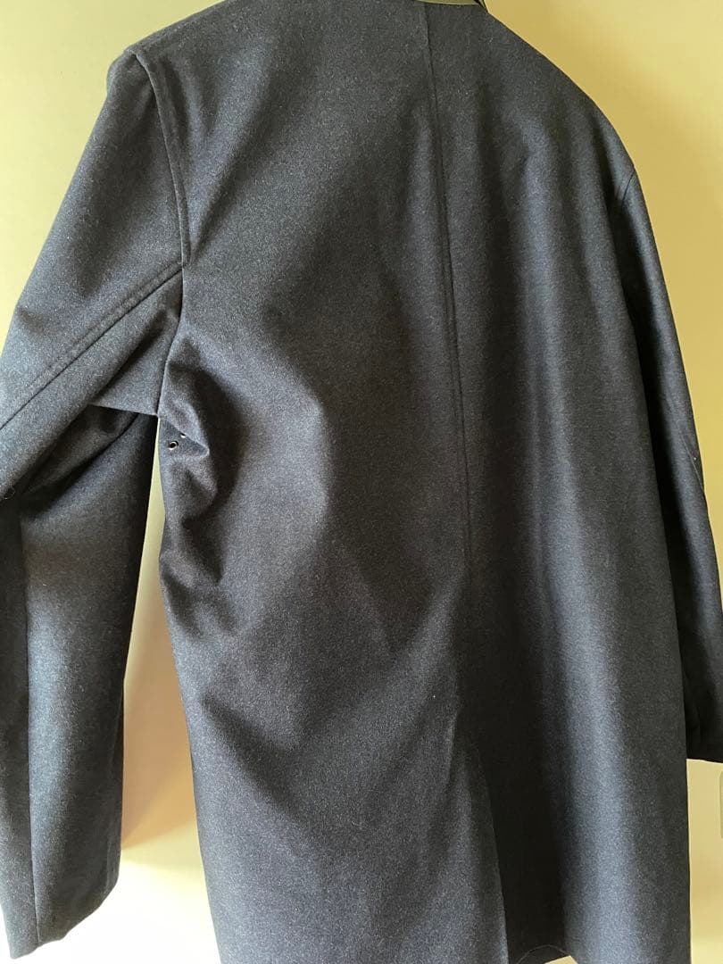 ゼ*ン様 M.I.D.A. ミダ コート ステンカラーコート 48 ネイビー タ