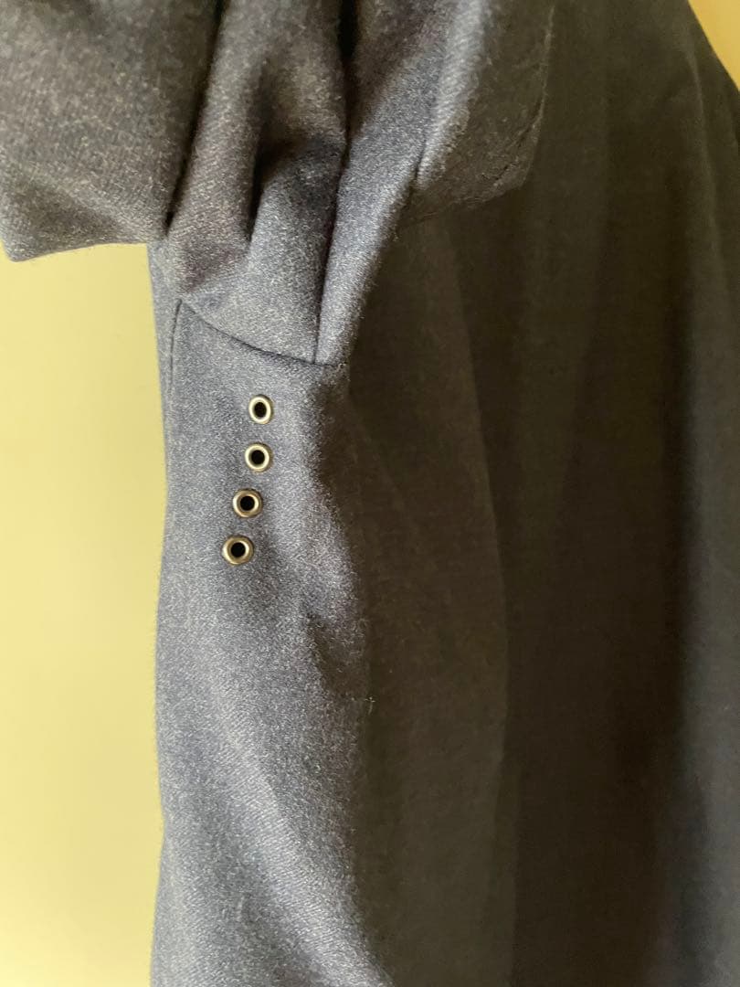 ゼ*ン様 M.I.D.A. ミダ コート ステンカラーコート 48 ネイビー タ