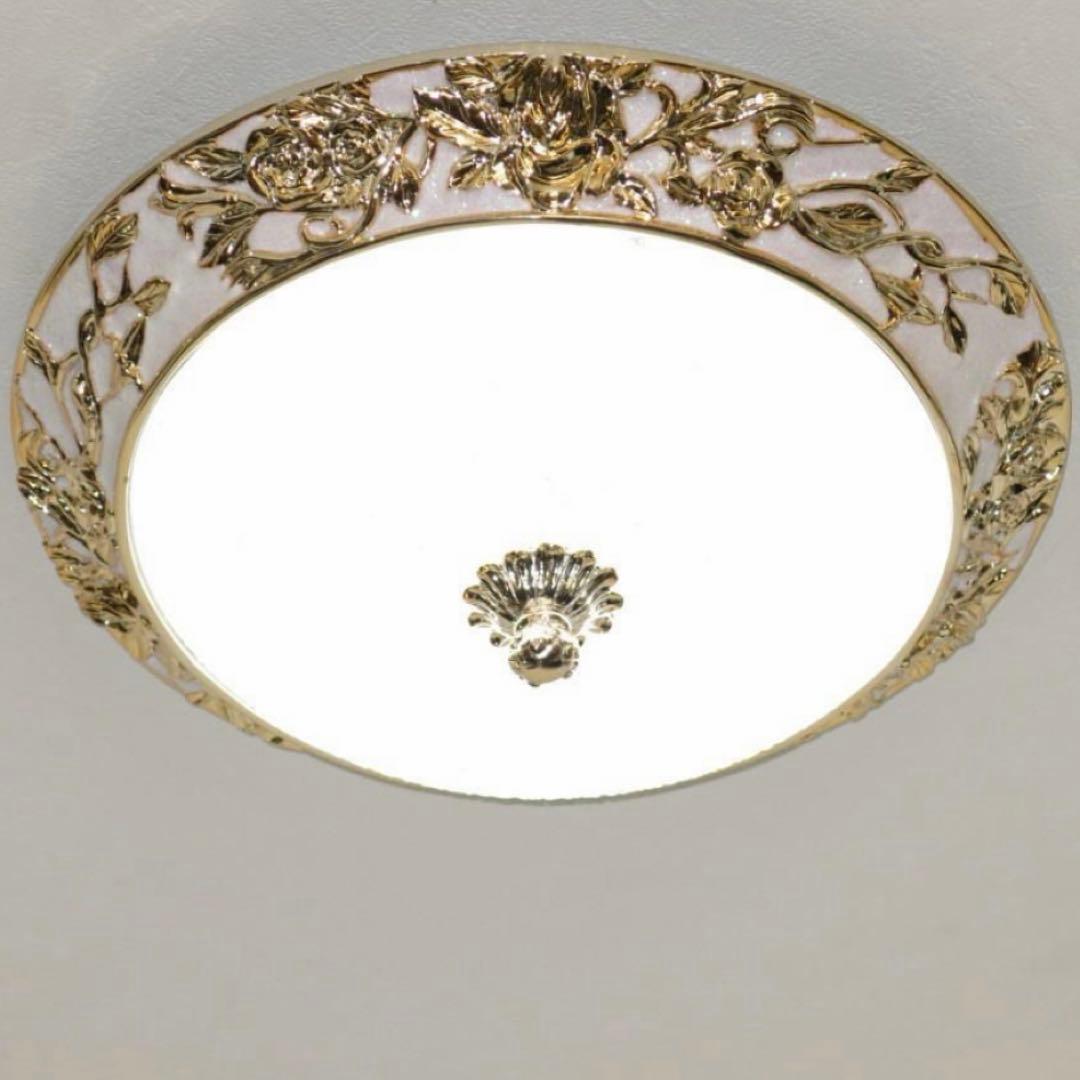 LEDシーリングライト フレンチ アンティーク オシャレ