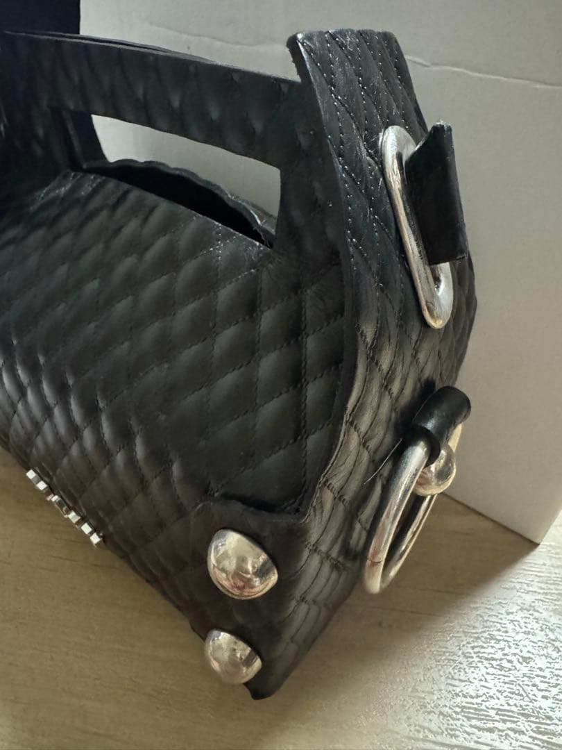 バッグ MASU LEATHER CAKE MINI BAG 25SS