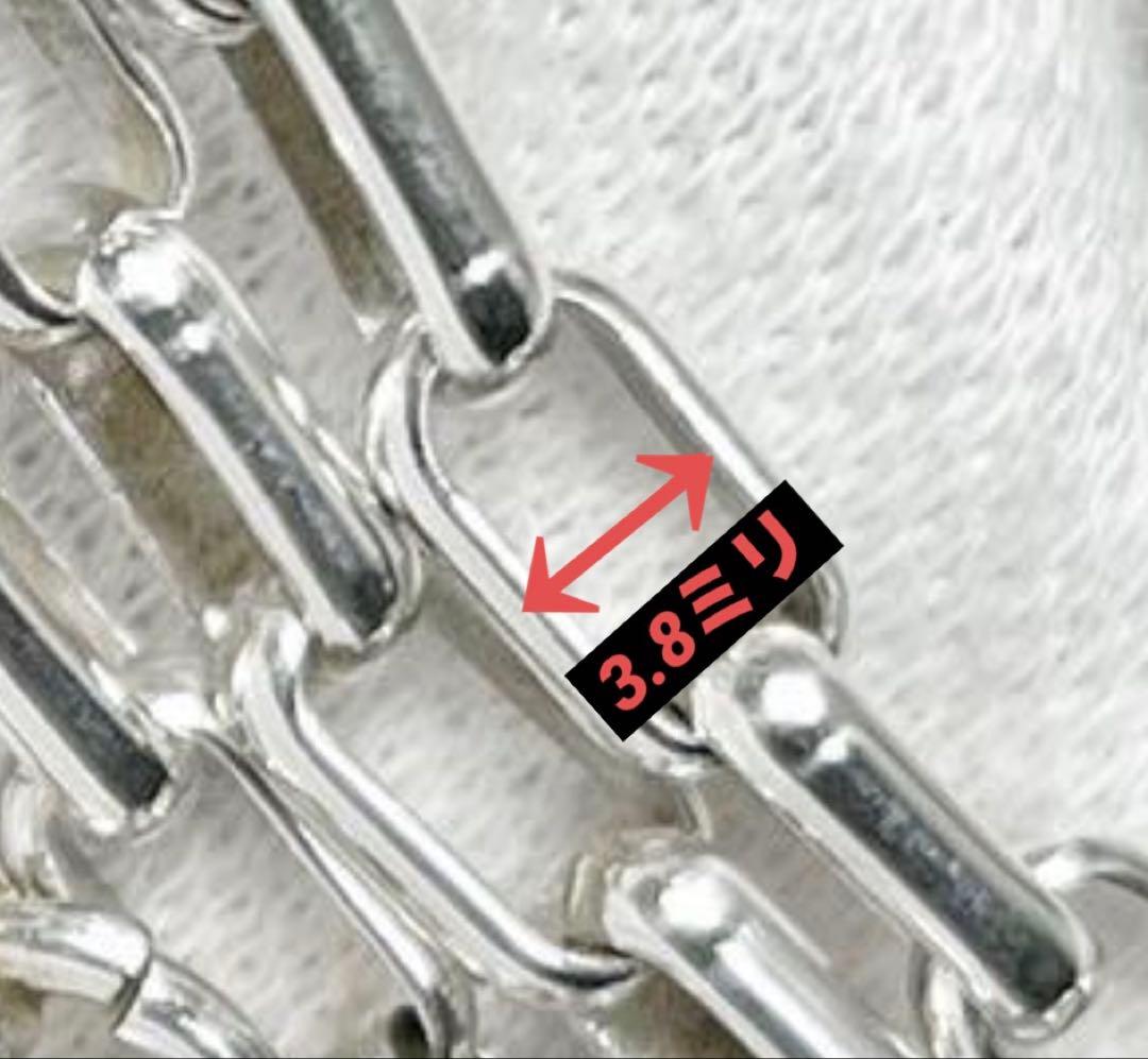 美品‼️GUCCI 3.8ミリ　シルバー925 チェーンネックレス