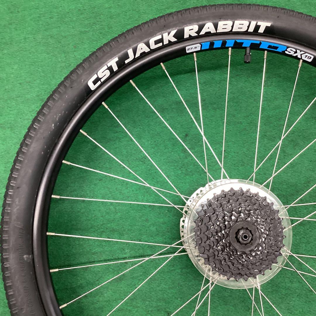 アルミリム　後輪 27.5x2.10 タイヤ 外装8段 ディスク 27.5インチ