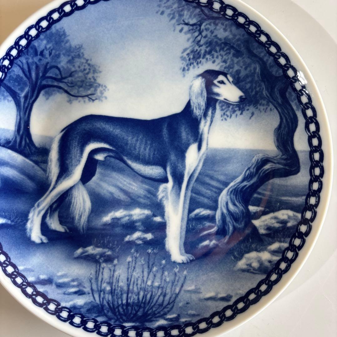 トーブスベンセン COLLIE コリー ドッグ プレート デンマーク製4枚セット